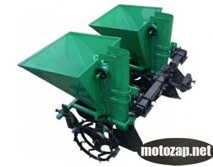 7.Картоплесаджалка Мототрактор, подвійна з зчіпкою (квадратна)