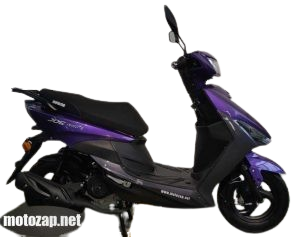 5.Скутер JOG YB50QT-38 80куб, 3,5-10/3,5-10-колеса