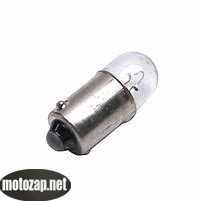 Лампа габаритів BA9S (міні залізний патрон) 12V 3W