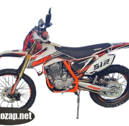 1.Мотоцикл Кросовий KAYA512 XB300 двигун ZS175FMN 297куб 6 передач 21/18 колеса шиповані