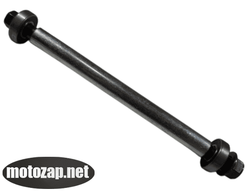Ось заднього маятника з підшипниками з втулками Пітбайк 125/150куб
