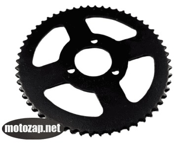 Зірочка задня Пітбайк 2Т 50куб 58зуб.