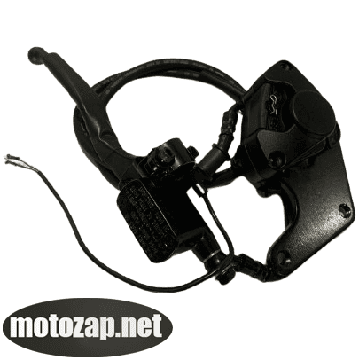 Гальмо переднє в зборі: машинка верхня з супортом з шлангом електроскутер EkoKAYA YB2000DT-41