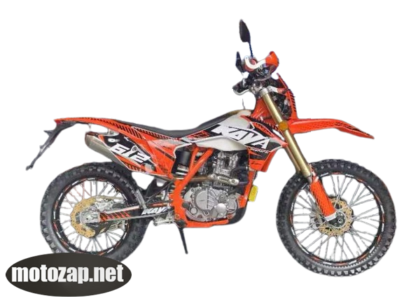 1.Мотоцикл Кросовий KAYA612 XB300CBS, двигун ZS174MN-5покол. 299куб 4-клап.6-передач, 21/18 кол. шип