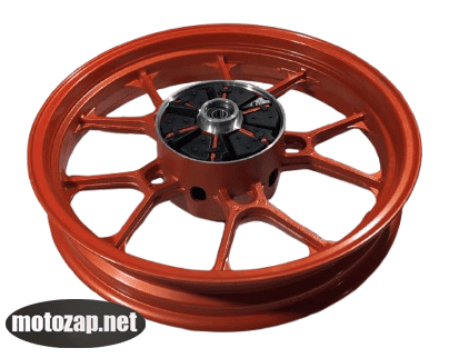 Диск заднього колеса 17-2.50 SENKE NEW SK200-12 оранжевий (на нову модель)