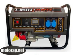 8.Генератор 3кВт LIFAN LF2.8GF 220В 1 фазний ручний запуск