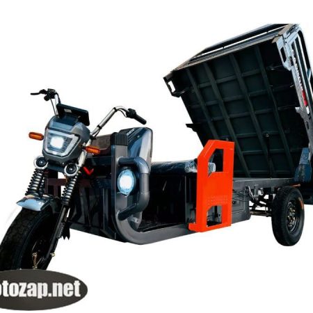 5.Електротрицикл вантажний 1500W CARGO 18, 72V 58Ah. грузопідйомність 1000кг, розміри 3325*1370*1395