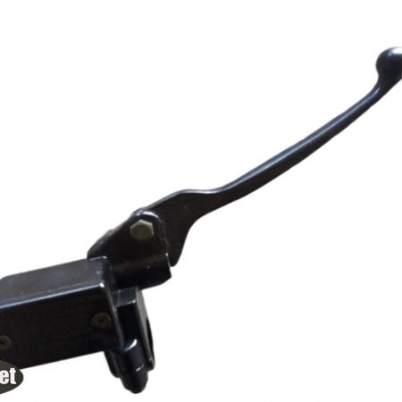 Машинка гальмівна права без кріплення зеркала Пітбайк