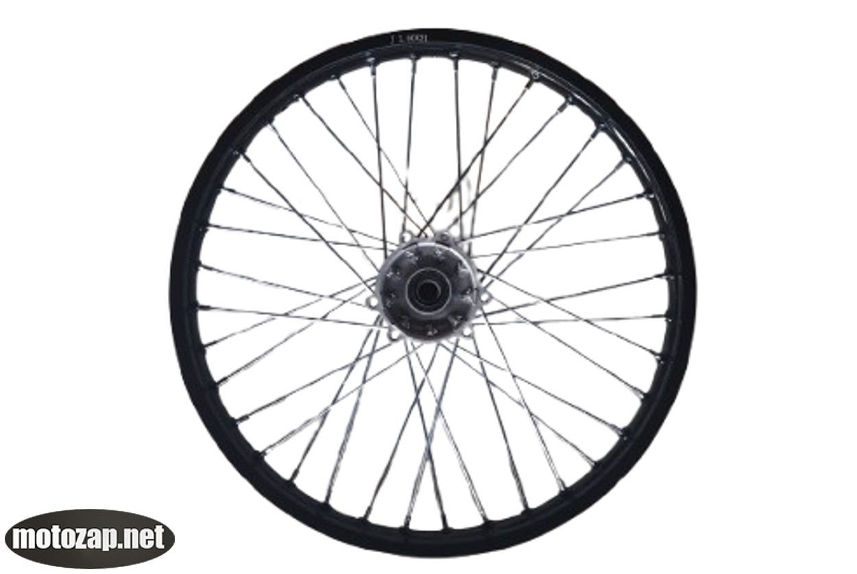 Диск переднього колеса 21 спиця алюмінієвий ЕНДУРО KAYA612 (чорний) 6 болтів кріпл. гальм. диска