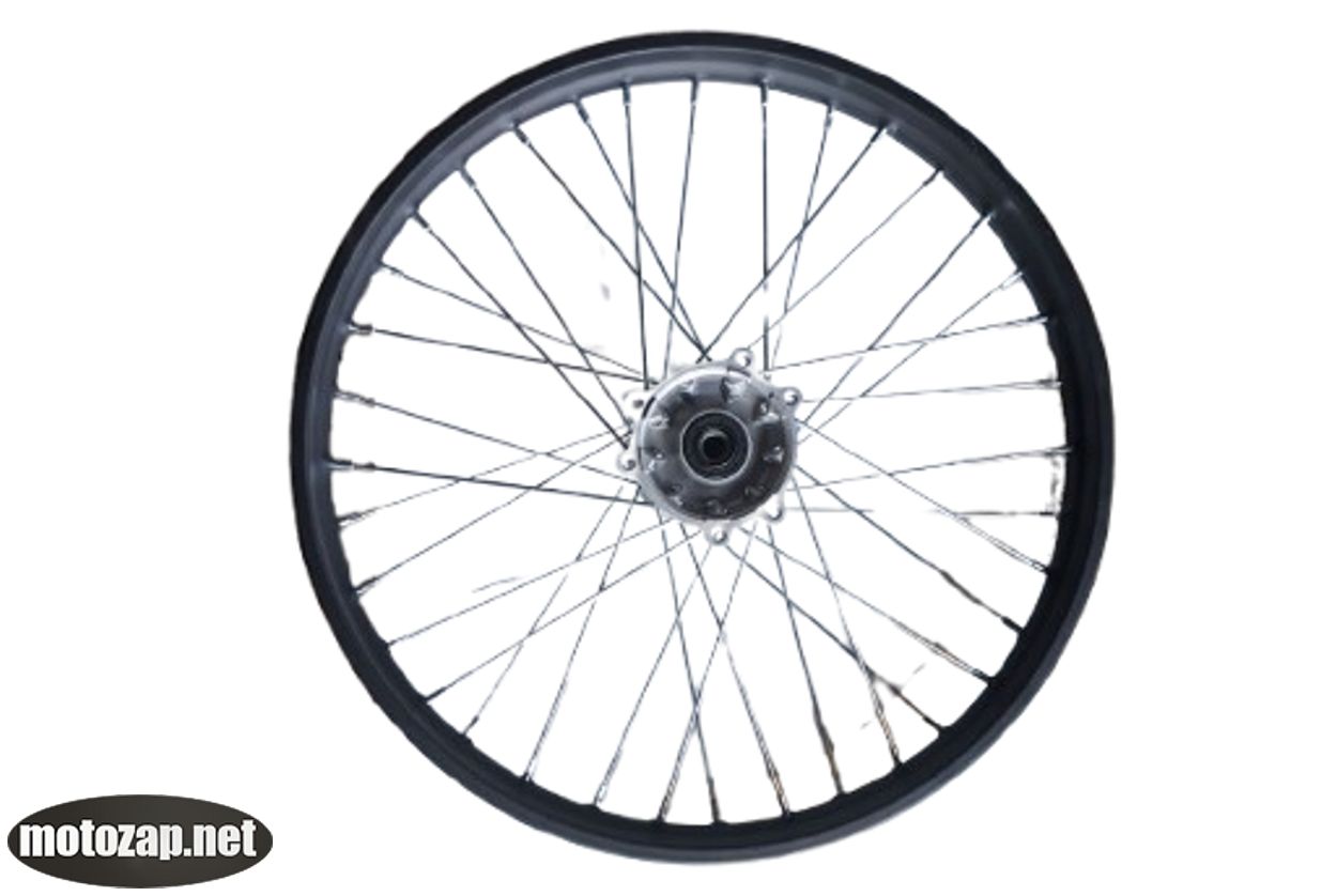 Диск переднього колеса 21 спиця металевий ЕНДУРО KAYA512-412 (чорний) 6 болтів кріпл. гальм. диска