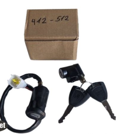 Замок запалювання (голий) KAYA 512-412 +замикання рами