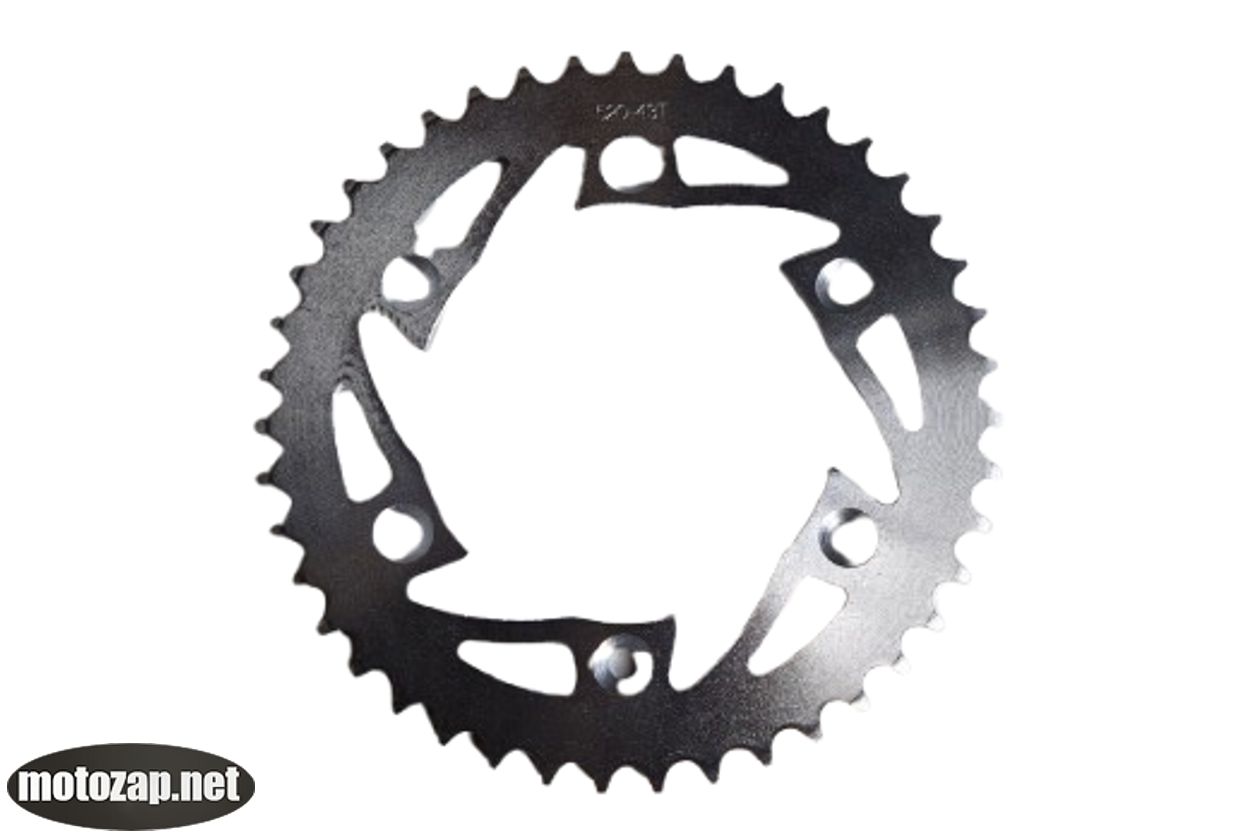 Зірочка задня ЕНДУРО KAYA CRF спиця колесо 6 отворів 520*43 D=125/150 (45сталь)