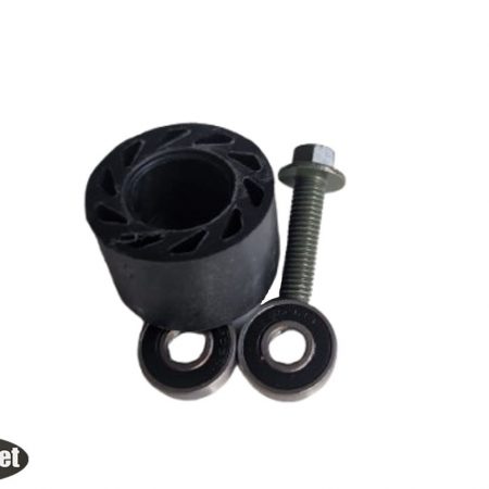 Ролик натягувач приводного цепа ЕНДУРО KAYA +2 підшипники +болт (чорний)