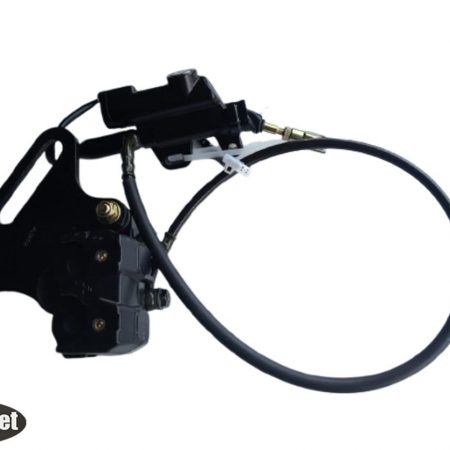 Гальмо заднє в зборі ЕНДУРО KAYA 512-412 машинка нижня з супортом з шлангом