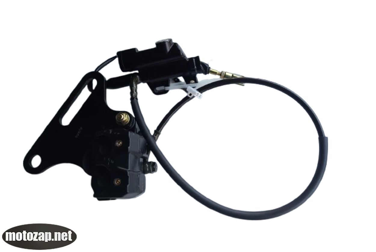 Гальмо заднє в зборі ЕНДУРО KAYA 512-412 машинка нижня з супортом з шлангом