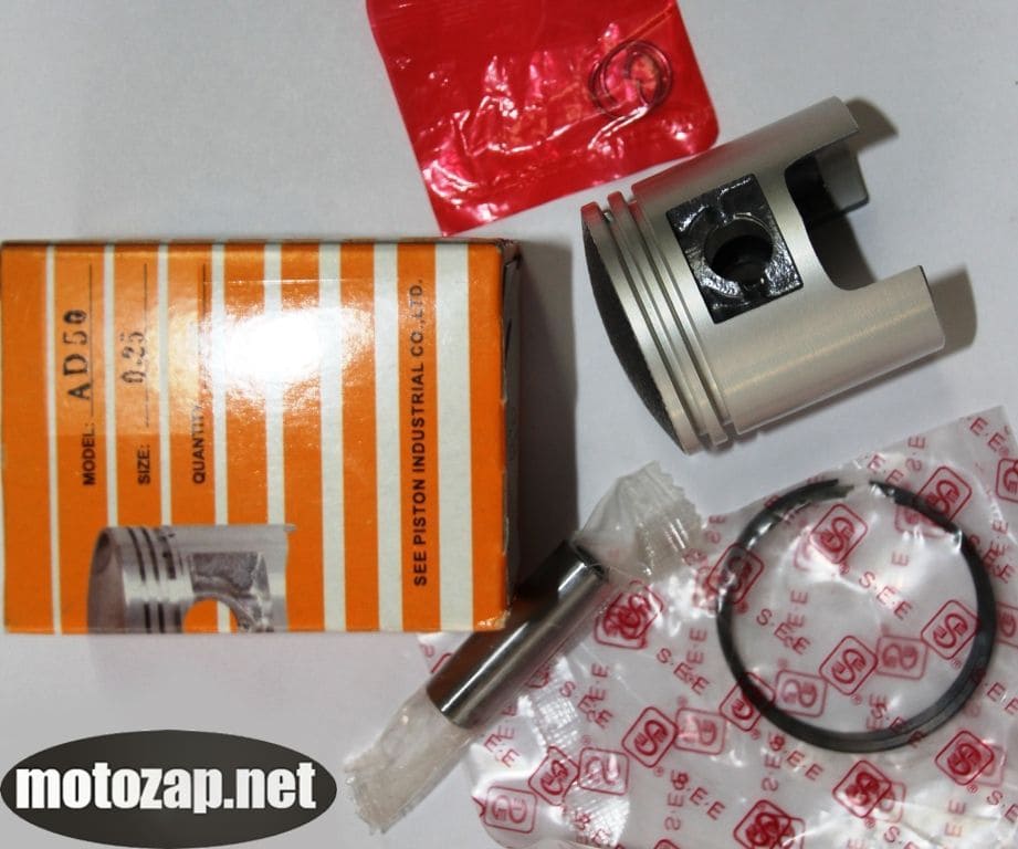Поршень скутер SUZUKI AD 65куб 44mm