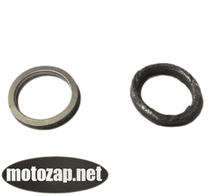 Прокладка глушника пароніт Alpha Delta скутер GY6 4Т 50/150куб 1 шт