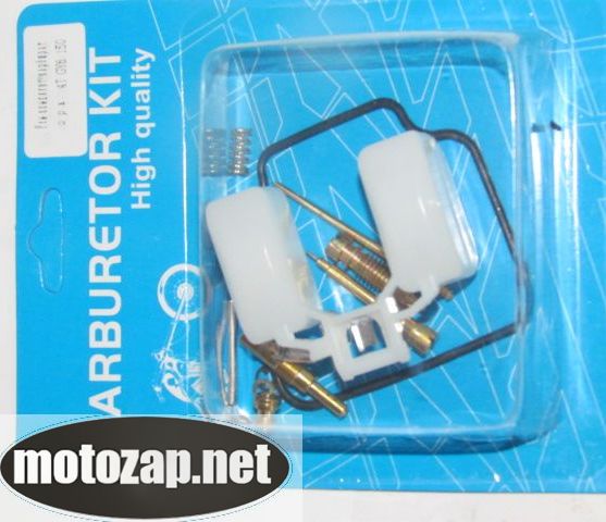 Ремкомплект карбюратора скутер GY6 4T 150куб з поплавком