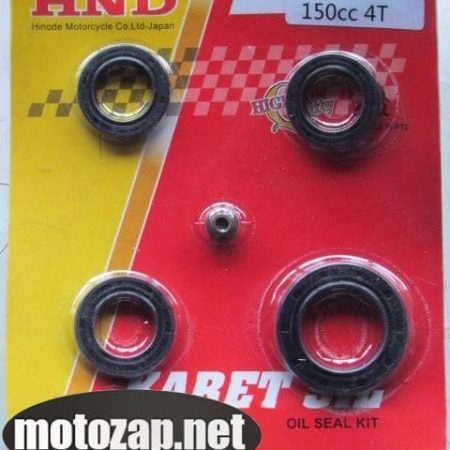 Сальники двигуна скутер GY6 4T 150куб комплект (на блістері)