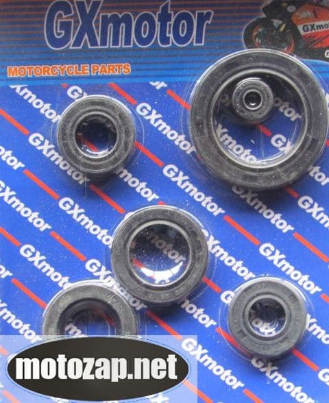 Сальники двигуна мотоцикл Viper 125/150куб комплект (на блістері)