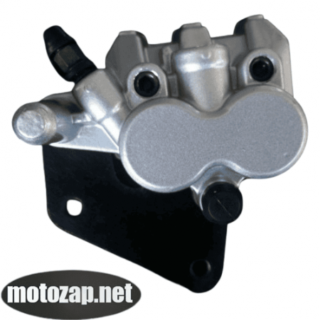Супорт гальмівний двопоршневий скутер GY6 4Т вухо наліво передній