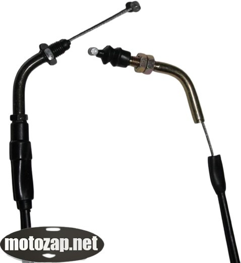 Трос газу скутер GY6 4Т 50куб 1,95 Гайка/Гайка