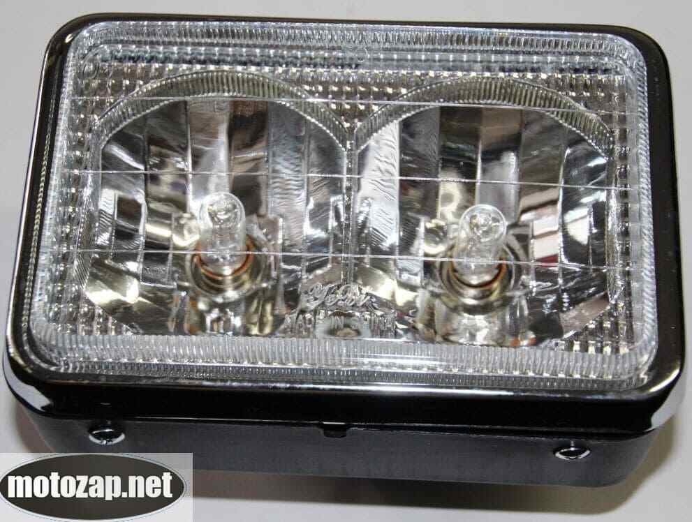 Фара мотоцикл Viper (2 лампочки)