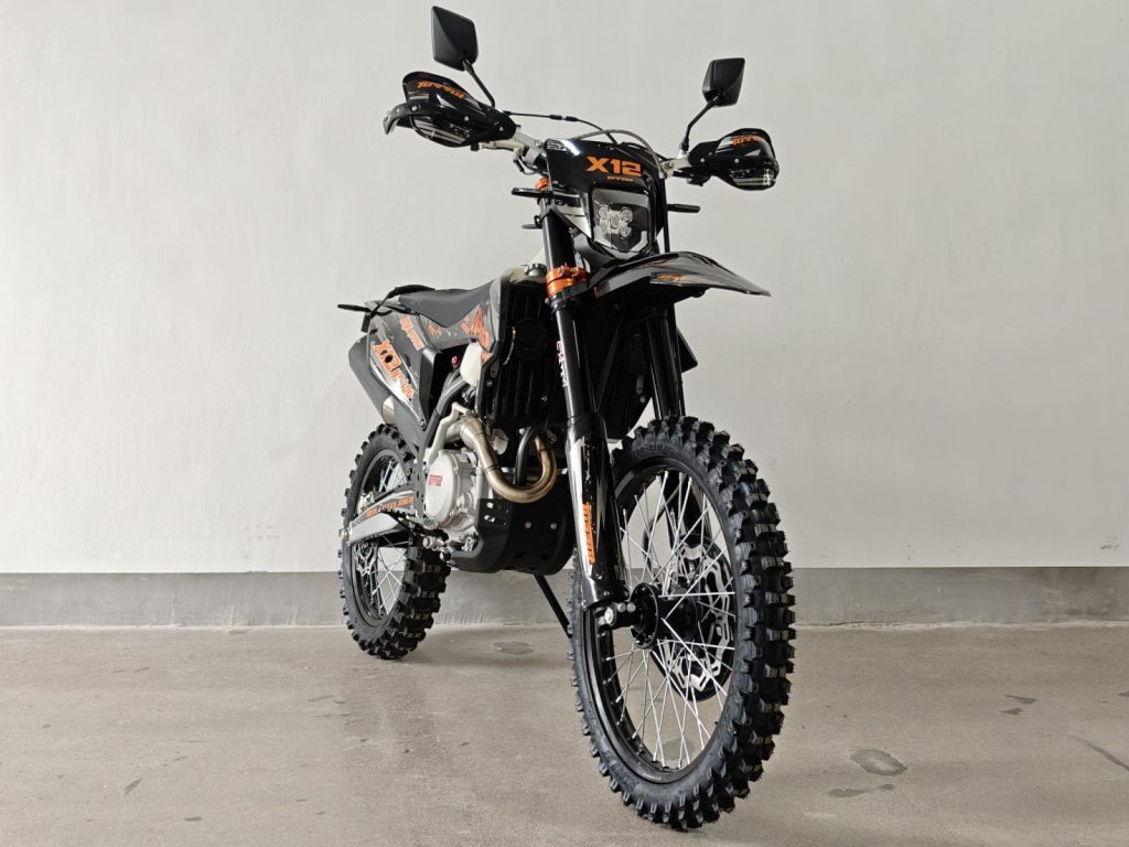 1.Мотоцикл Кросовий KAYA Х12 TURRUT, двигун ZONGSHEN NC300 35к.с. ZS182MN 6-передач, 21/18 кол. шип