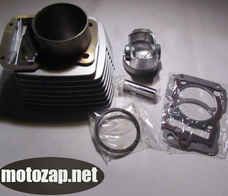Поршнева (ЦПГ) Циліндр з поршнем мотоцикл CG 150куб 62mm