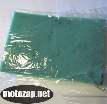 Елемент повітряного фільтра заготовка 200*300мм поролон з просоченням