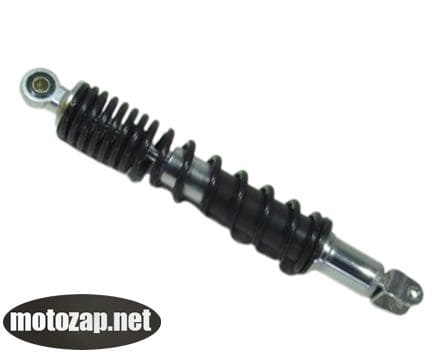 Амортизатор задній скутер GY6 150куб чорний 330mm 1 шт