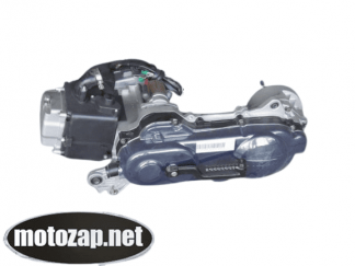 Двигун скутер GY6 4Т 80куб довгий вал редуктора під 2 амортзатора (10 колесо)