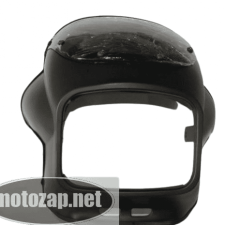 Пластик Viper ZS125J обтічник фари з склом чорний