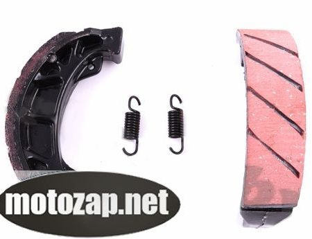 Колодки гальмівні барабан Червоні Alpha Delta Active скутер 50/80куб