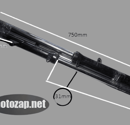 Амортизатор передній Мотоцикл MUSSTANG REGION VIPER V150A 150/200куб к-кт 2 шт (пір'я вилки)