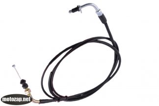 Трос газу скутер GY6 4Т (кріплення пластина)