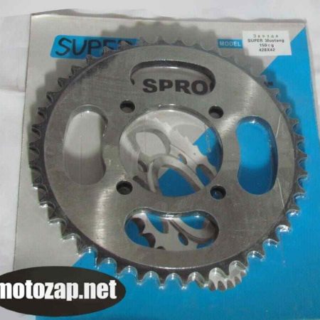 Зірочка задня MUSSTANG SUPER 428*39 d=64/83mm 4 отвора 45 сталь