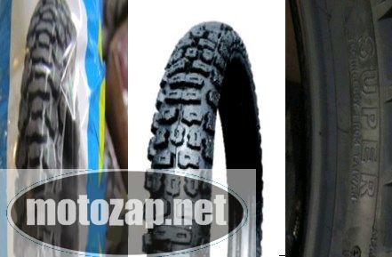 Покришка Тайвань SUPER 3.50-18 ТТ шип кубики 9мм позашляхова
