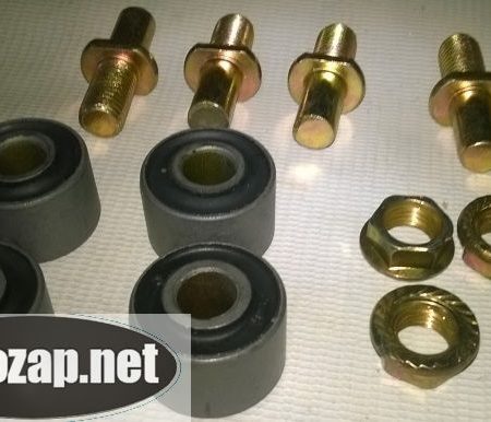 Сайлентблоки 4 шт з болтами заднього колеса мотоцикл (спиця)