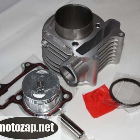 Поршнева (ЦПГ) Циліндр з поршнем скутер GY6 4Т 150куб 57,4mm