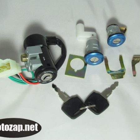 Замок запалювання скутер комплект HONDA DIO AF 27/28 (5 проводів)