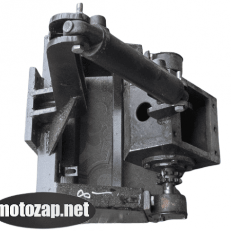 Редуктор в зборі з циліндром гідравліки рухомий (нового зразка задній)