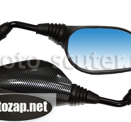 Зеркала 8мм скутер карбон