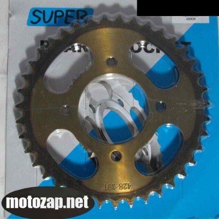 Зірочка задня Viper/LIFAN гартована 428*39 D=58/78 (кальона)