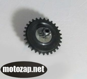 Зірочка двигуна скутер 2Т TB60 приводу гумова