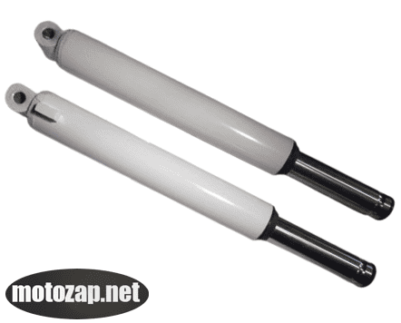 Амортизатор передній скутер DIO барабан к-кт 2 шт (пір'я вилки)