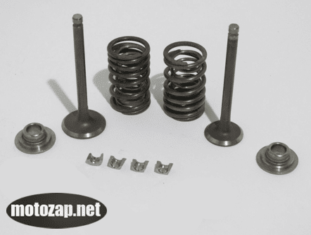 Клапана в зборі впускний + випускний Alpha Delta Active