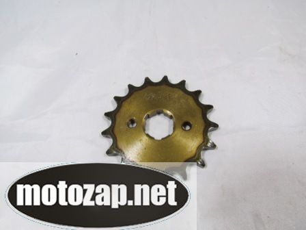 Зірочка передня мотоцикл CG/CB 150/200куб гартована 428*17 (кальона)