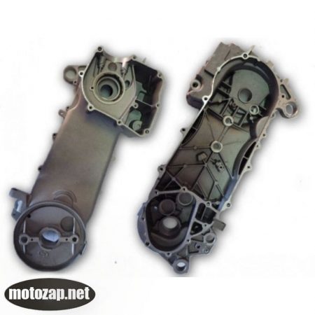 Картер лівий скутер GY6 4T 150куб довга база (13 колесо)