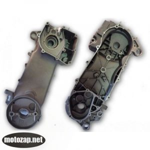 Картер лівий скутер GY6 4T 150куб довга база (13 колесо)